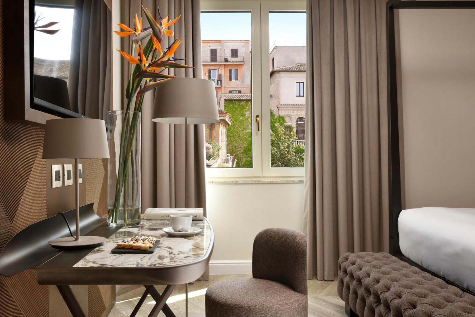 Fh55 Grand Hotel Palatino Rome Exterior photo